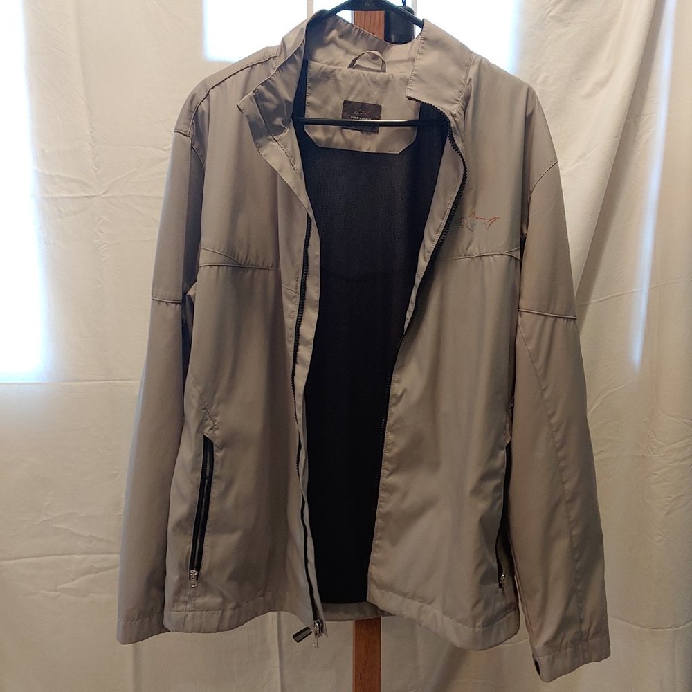 Greg Norman Tasso ElbaLightweight Polyester Golf Jacket